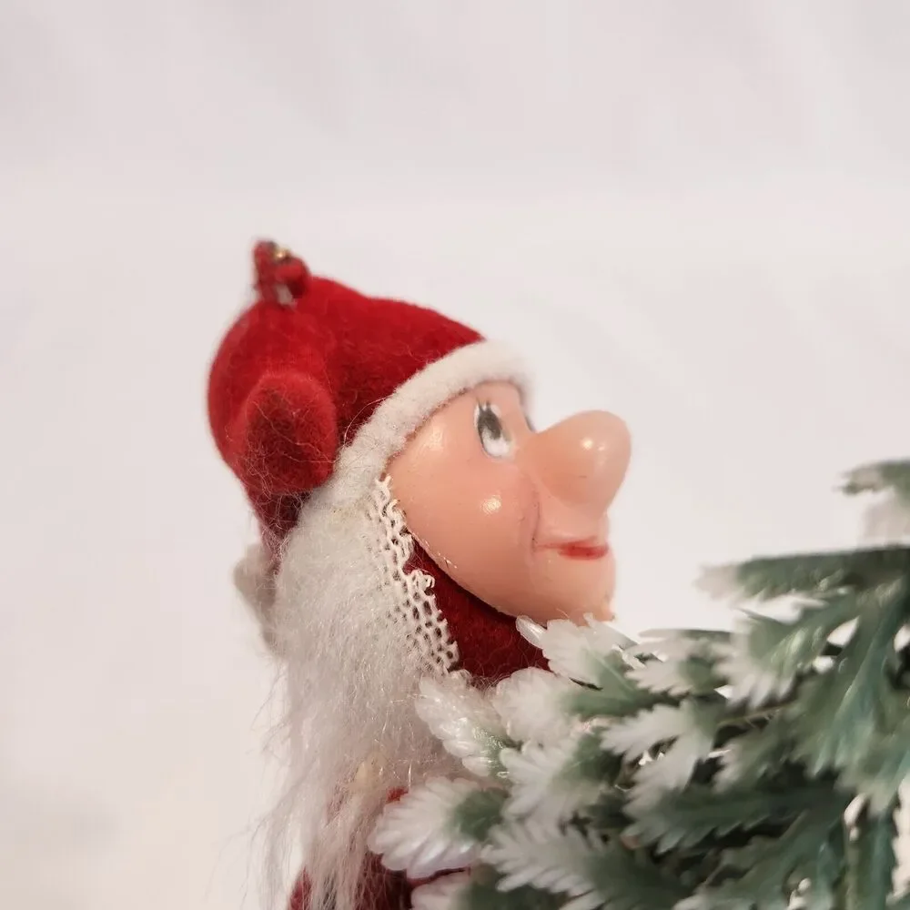 Vintage‎ MCM Elves Elf 1 with Tree 4